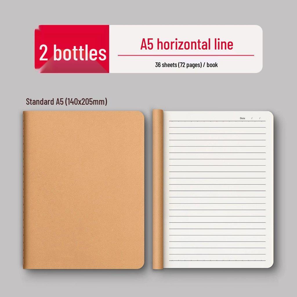 Kraft Paper Notebook: Thick B5 for Students of All Levels