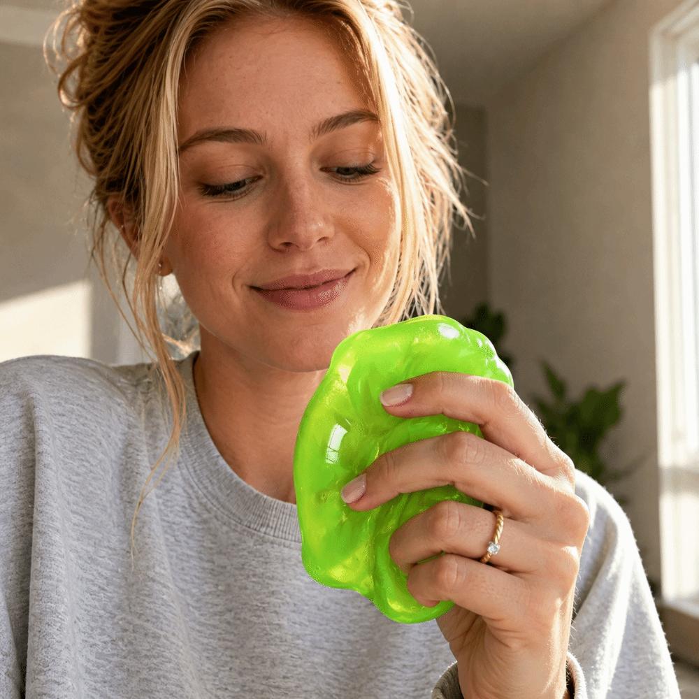 Super Soft Cheese Squeezed Cube Anxiety Relief Cheese Stress Ball Cheese Pinch  Home Decoration