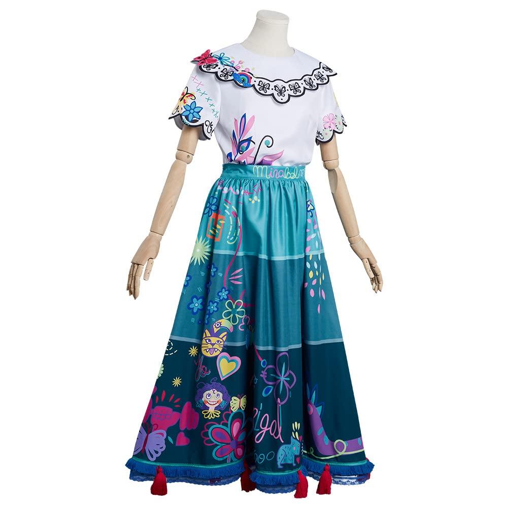 Aufeeky Mirabelle Madrigal Cosplay Perfect for School Cultural and Size XL Costume, Festivals, Festivals, Events, Anime, Halloween, Parties,