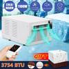 1100W 24-hour Timer Air Conditioner Cold/Heat Remote Control  LED Control Panel Desktop for Home Air Conditioner