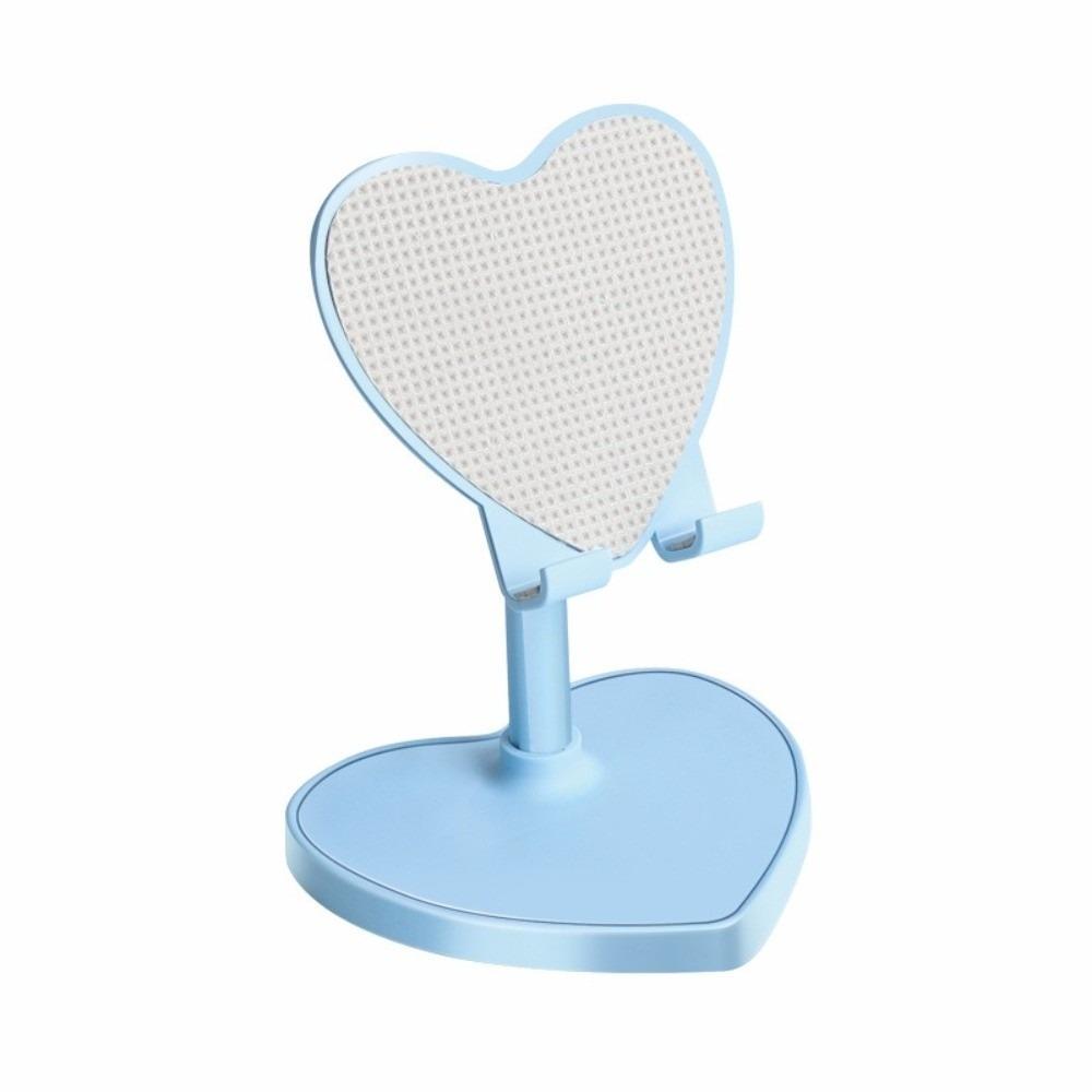 Multifunctional Phone Stand Extendable Design Love Shaped Design Tablet Stand Adjustable Lifting Foldable Live Streaming Stand