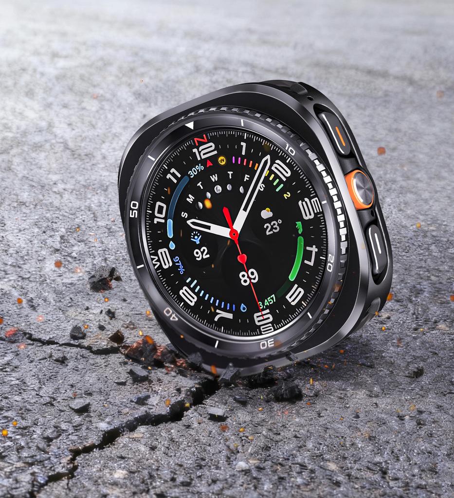 Metal Protective Case For Samsung Galaxy Watch Ultra 2025 PC&Alloy Hard Cover For Galaxy Watch 7 Ultra 47mm Bumper Accessories