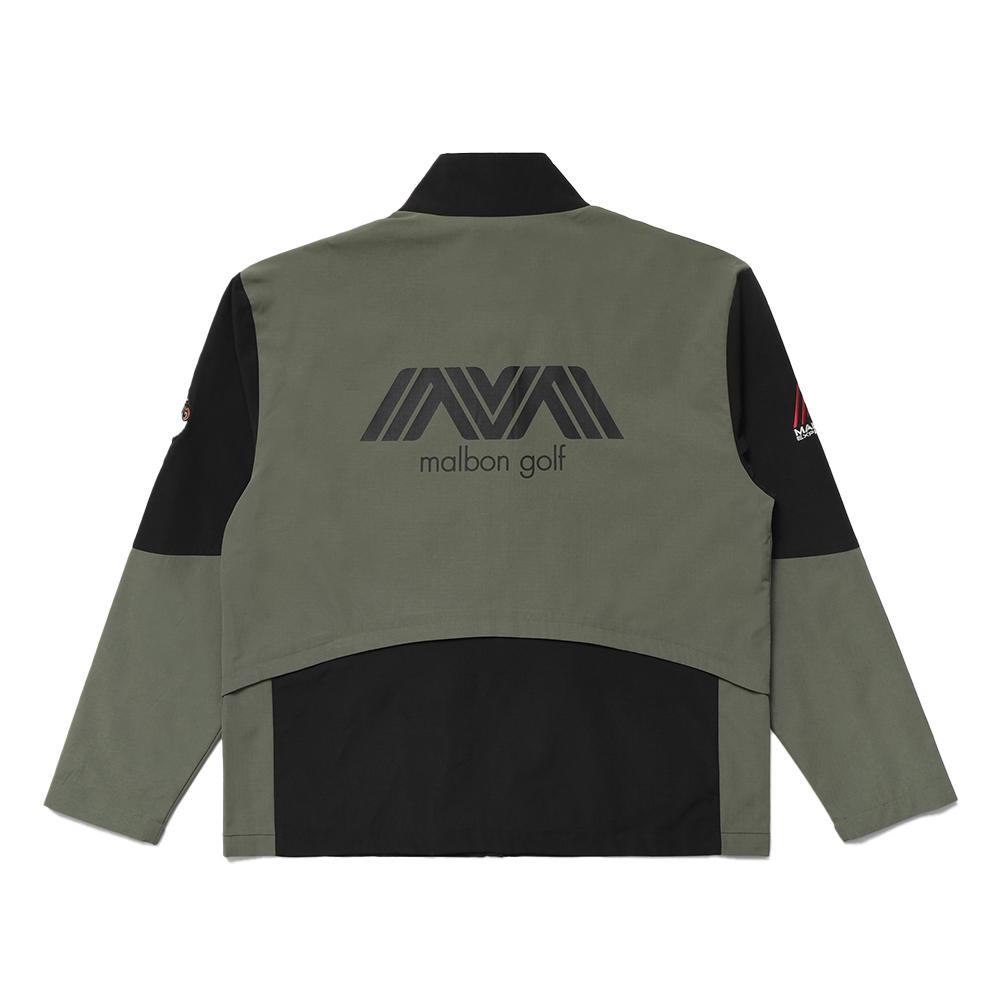 Malbon Golf [Malbon Expedition] Expedition Alpin Jacket Sage Green (Man)