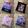 Capa de Almofada Huntrix Girl Kpop Casa Carro KPop Caçadores de Demônios Capas de Almofada Zoey Rumi Mira Zíper Capa de Almofada Macia