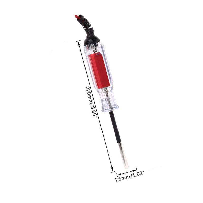 Auto Circuit Tester Truck Voltage Tester Circuit DC 6V 12V 24V Auto Circuit Tester Auto Diagnostic Probe Automotive Test Pen