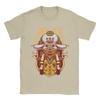 Camiseta para Hombre Hunter Wilds Palico Compañero Camiseta de Juego Algodón Merch Informal Manga Corta Cuello Redondo Camisetas Camiseta de Regalo de Cumpleaños