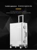 Aluminum-Magnesium Alloy Trolley Case: Universal Wheeled Luggage in 20”, 24”, 26”, 29” for Men and Women—Hard Shell Travel Suitcase
