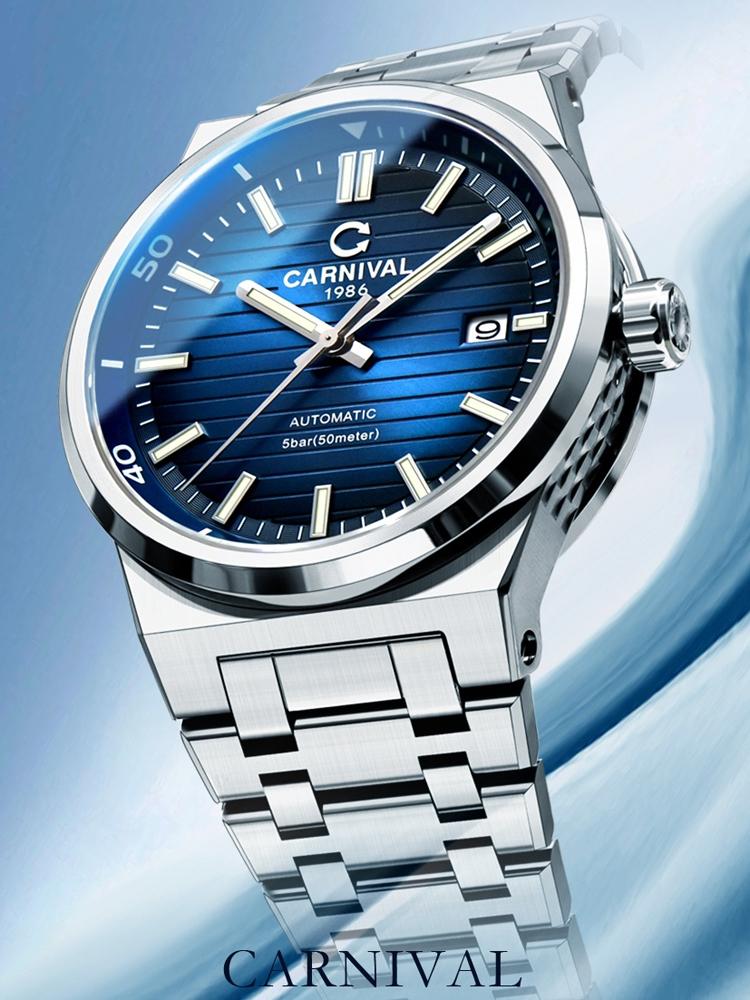 IW Japan Miyota Movement Sport Men Watch Grey Automatic Mechanical Watches Top Brand Luxury Waterproof Luminous Date