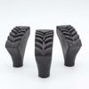 10Pcs Walking Trekking Pole Tip Protectors Anti-skid Rubber Buffer Pads Durable Replacement Parts for Cross-country Hiking Camping