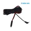 2.5mm 6M/10M Aux Extension Cable Usb 5Pin Recorder Car Rear View Backup Camera Auto Car Camera Filter Reverse Extension Cable