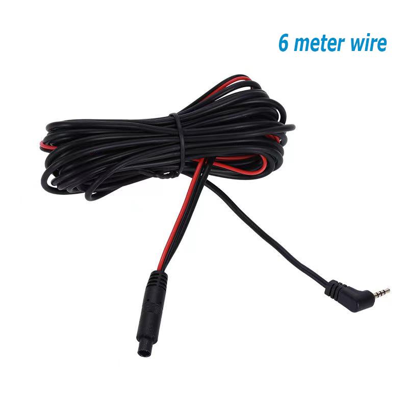 4-pin 5-pin Streaming Dashcam Rear Camera Extension Cord 2.5mm Jack Reversing Image Extension Cord