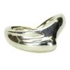 Begagnade TIFFANY&Co. Ring Böjd Våg Hjärta EU#51 Silver925 4.7g Silver El Saperetti