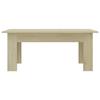 Table basse - vidaXL - Chêne sonoma - 100x60x42 cm - Bois d’ingénierie - Rectangulaire