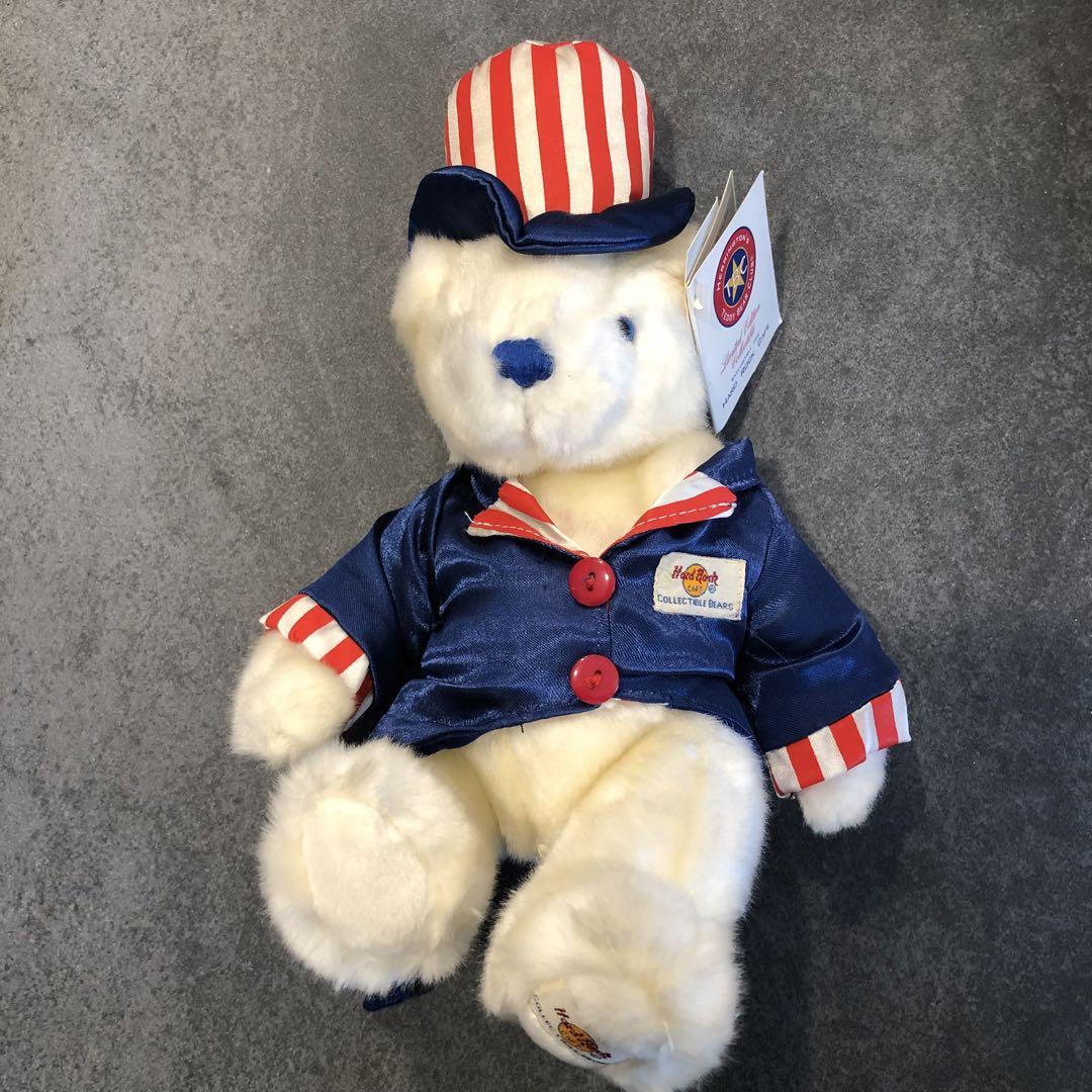 

[USED] Rare Hard Rock Cafe teddy bear, Paris