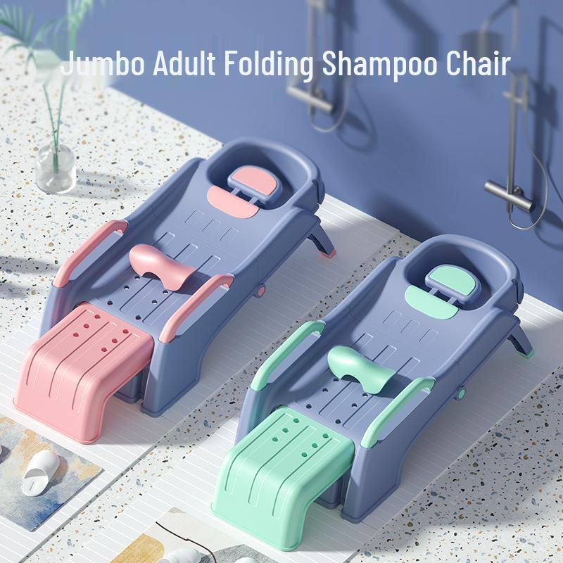 Foldable Shampoo Recliner for Pregnant Women, Kids, and Adults