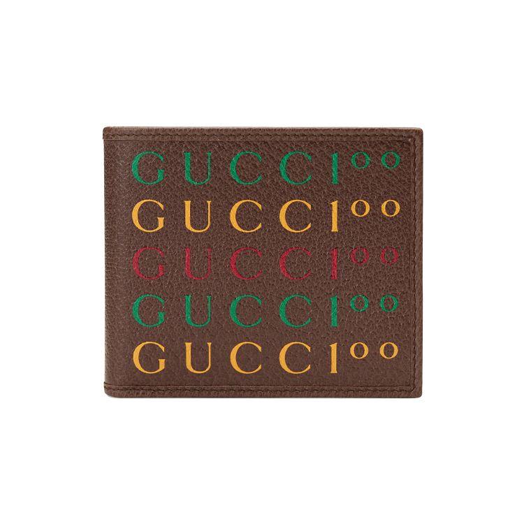 

Gucci Logo Letter Print Leather Wallet Men wallet Brown 676238-ULGAT-2592 Shopping Bag Set(Basic Set+Shopping Bag)