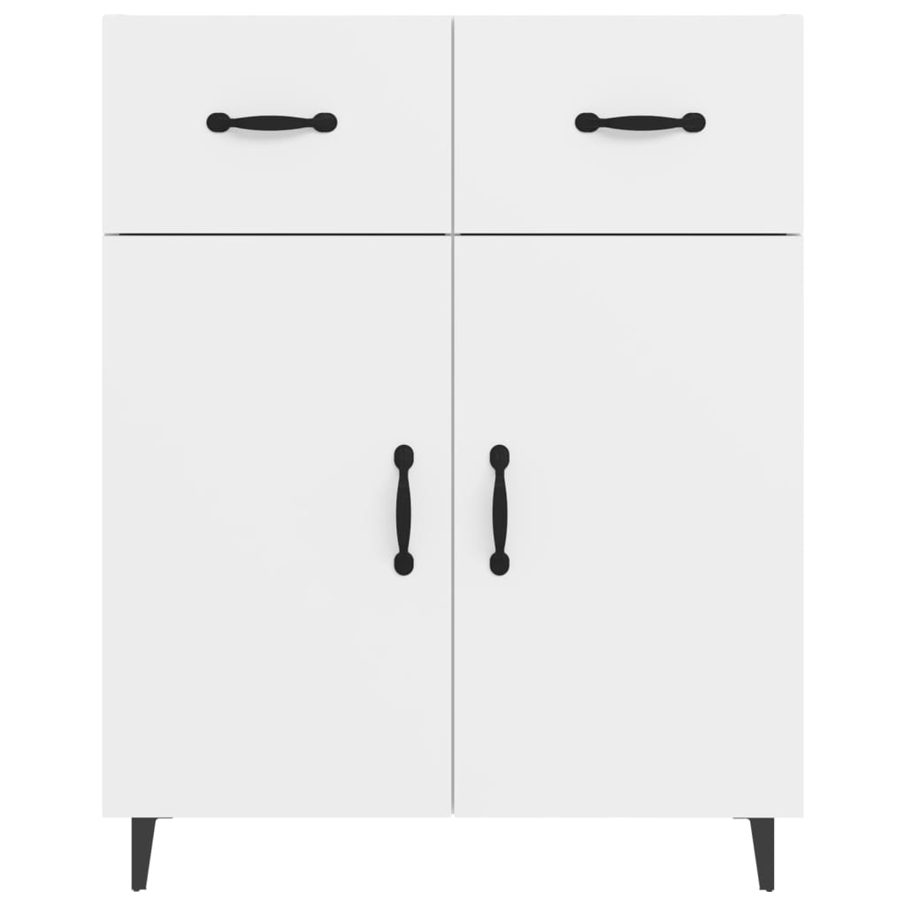 Sideboard White 69.5 X 34 X 90 Cm Particleboard