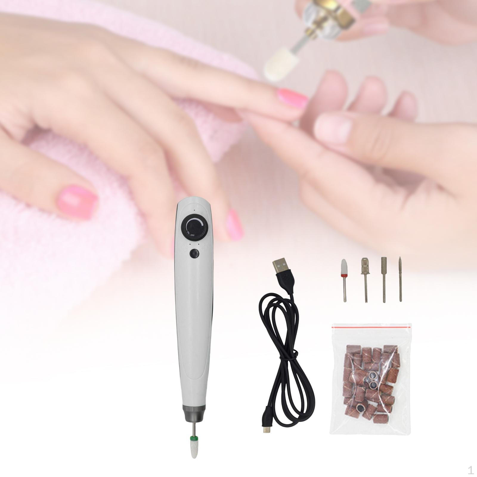 

Compact Electric Nail Buffer And Polisher Set for Manicures