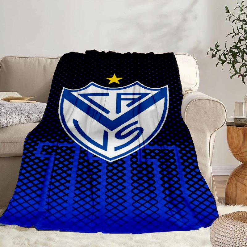 Club Atlético Vélez Sársfield Portable Blanket/Soft Blanket Bedding Blanket Suitable for Travel Camping Living Rooms Offices Sofas Fan Gifts