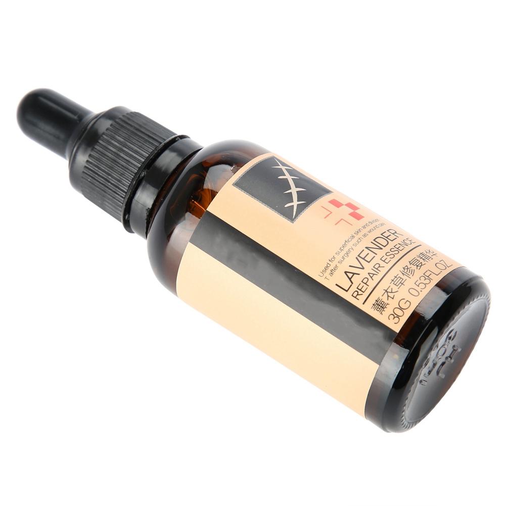 Lavendel-Narben-Akne-Reparatur-Essenz, Dehnungsstreifen-Behandlungs-Essenz, Hautreparaturflüssigkeit