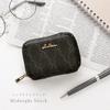 Convenient for Carrying Lips and Belle Series [Cleria] Women's Pouch, Small, Accessories, [CL-18070] (Midnight Black)
