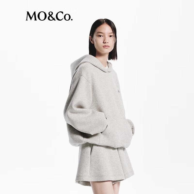 MO&Co. Airy Loose-Fit Hooded Sweatshirt