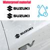 2PCS PVC Car Body Emblem Stickers Window Door Decor Decals For Suzuki Grand Vitara Swift Jimny Baleno SX4 Alto Auto Accessories