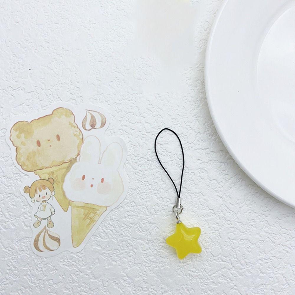 Star Star Phone Strap Pendant Mobile Phone Chain Fashion Phone Hanging Rope Couple Gift