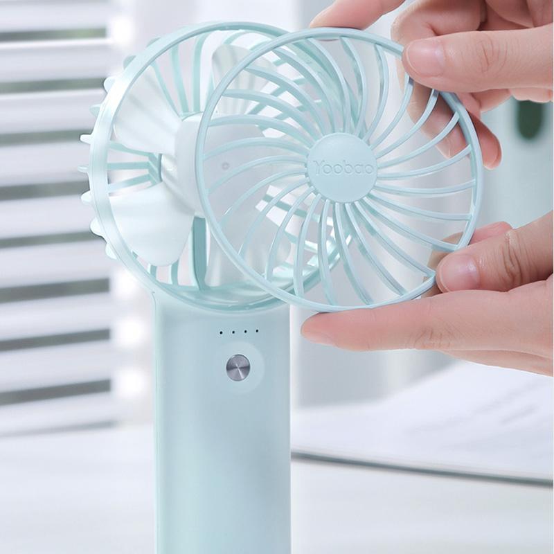 

YOOBAO Y-F3 3000mAh Handheld Fan Portable 3-Speed Cooling Fan Mint Green