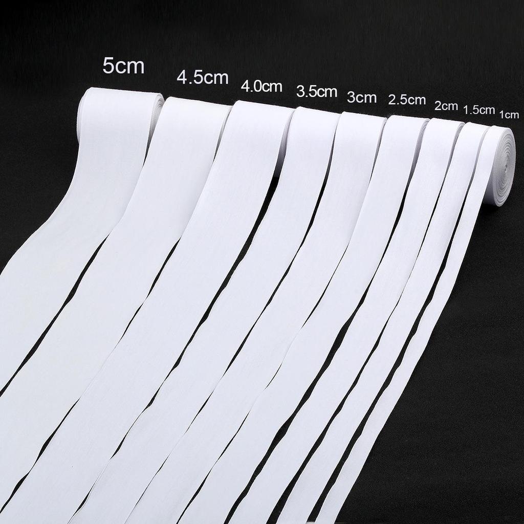 White Fragrance Style Cotton Belt, 1-9cm Wide, Plain Weave