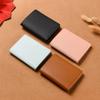 Men's and Women's Universal Ultra-thin Classic PU Leather Wallet, Simple and Fashionable Credit Card Short Wallet