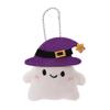 Pumpkin Head Cartoon Plush Pendant Funny Furry Bag Pendant Bag Charm  Halloween Party