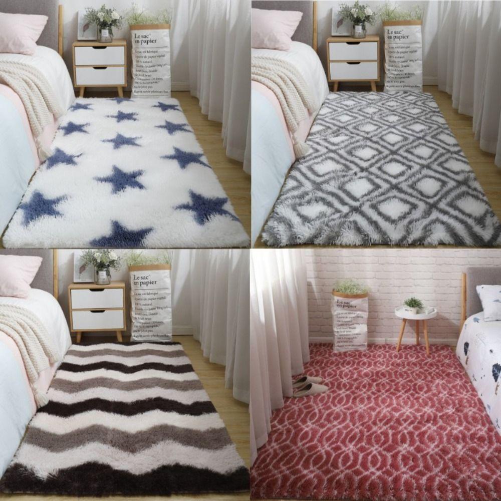 

Прикраса кімнати Килимок для підлоги Суперм’які великі килими Якісний приліжковий килим Спальня Style 7