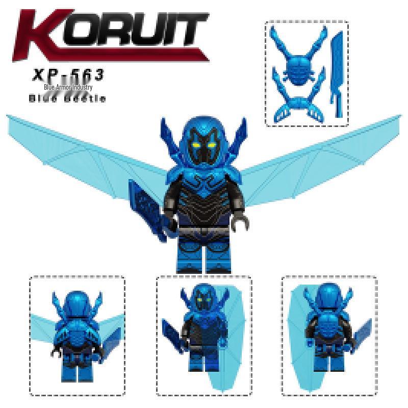 Kelei XP563 Superhero Series Educational Building Blocks for Kids Bagged Version
