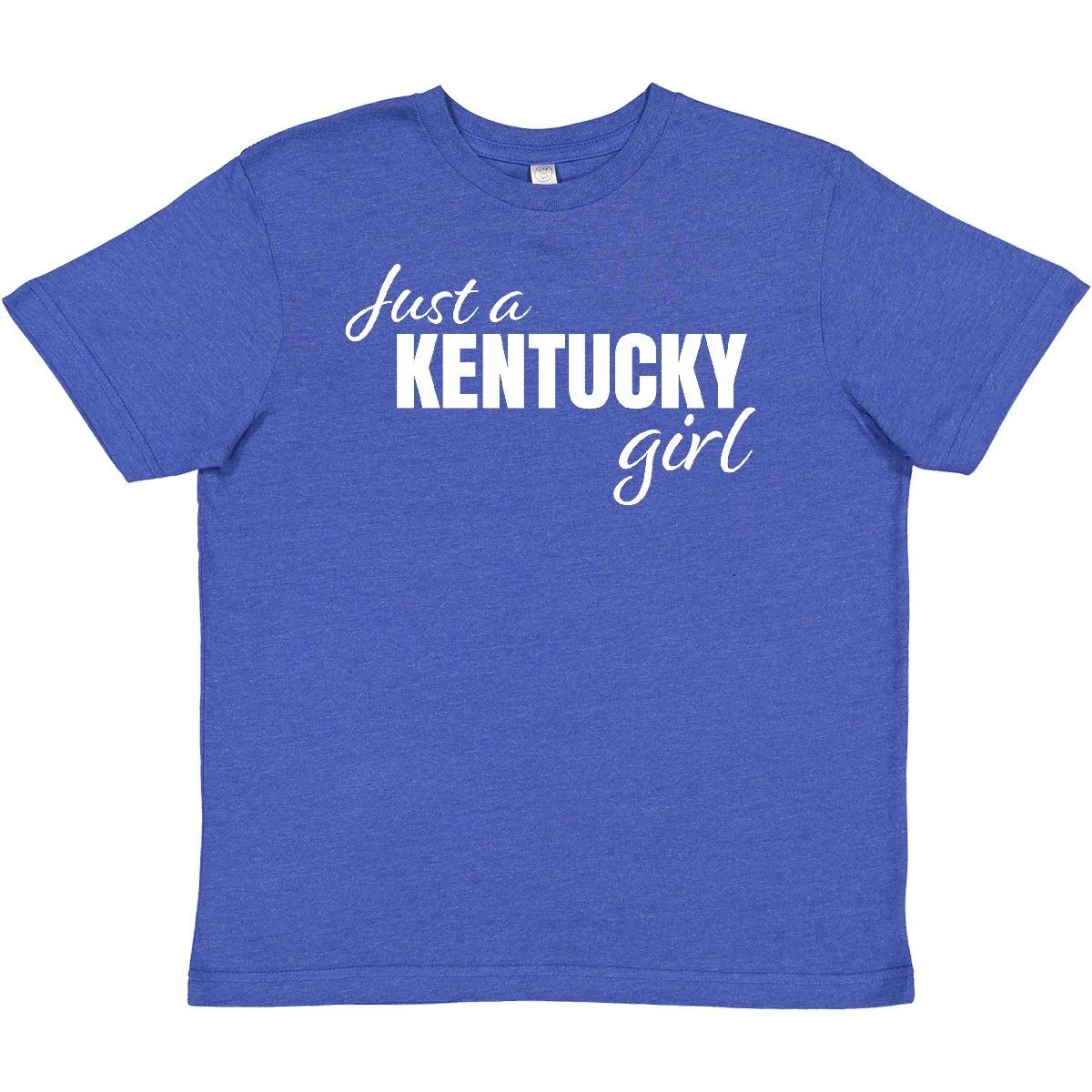 Inktastic Just A Kentucky Girl Born And Raised Youth T-Shirt Home Toddler Adult 160