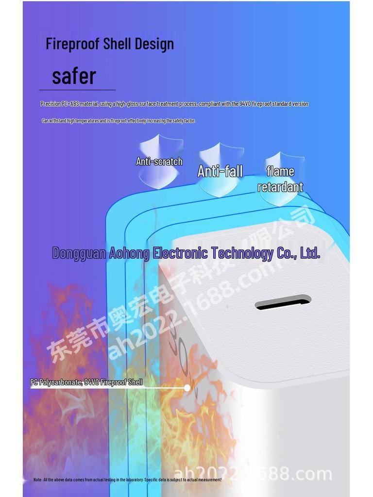 CE Certified PD30W EU Charger for Apple 15 - Fast Charging Mobile Power Adapter