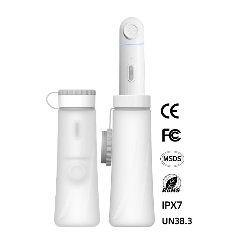 OEM/ODM Collapsible Travel Shattaf Customized Color Retractable Nozzle Waterproof ABS Electric Bidet for Toilet Bathroom Use