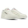Reebok Club C 85 Comfort Versatile Wear-Resistant Lightweight Low-Top Skate Shoes, Men's White 100024894