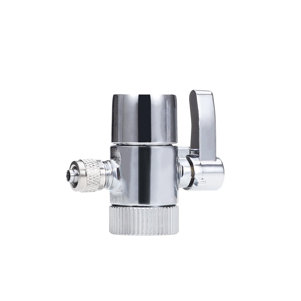 Innovative Design Bathroom Faucet Accessories 1/4'' Alloy Ball Structure Valves Manual Power Source Household Use 1 Year