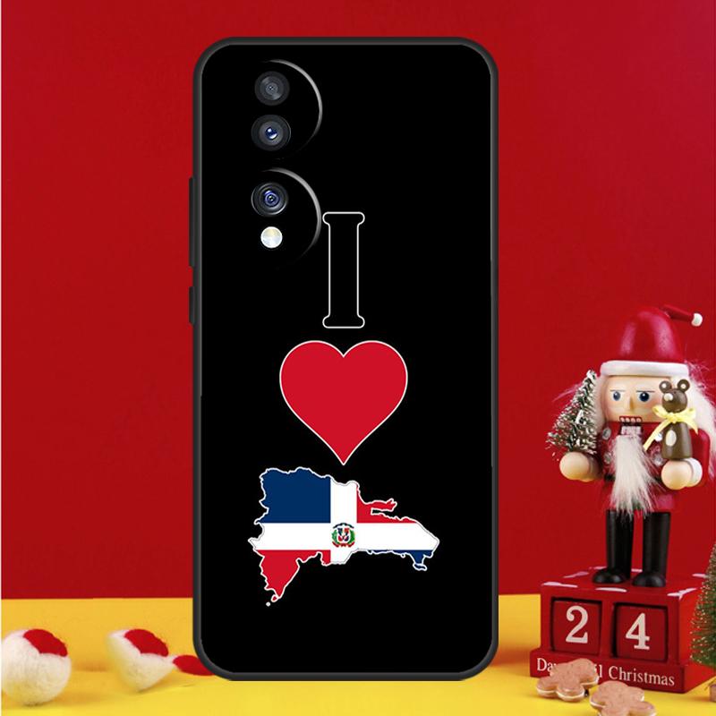 Dominican Republic Flag Case For Honor Magic 8 5 6 7 Pro Honor Win RT 50 70 90 200 400 Lite X8c X9b X9c X9a X9d Cover