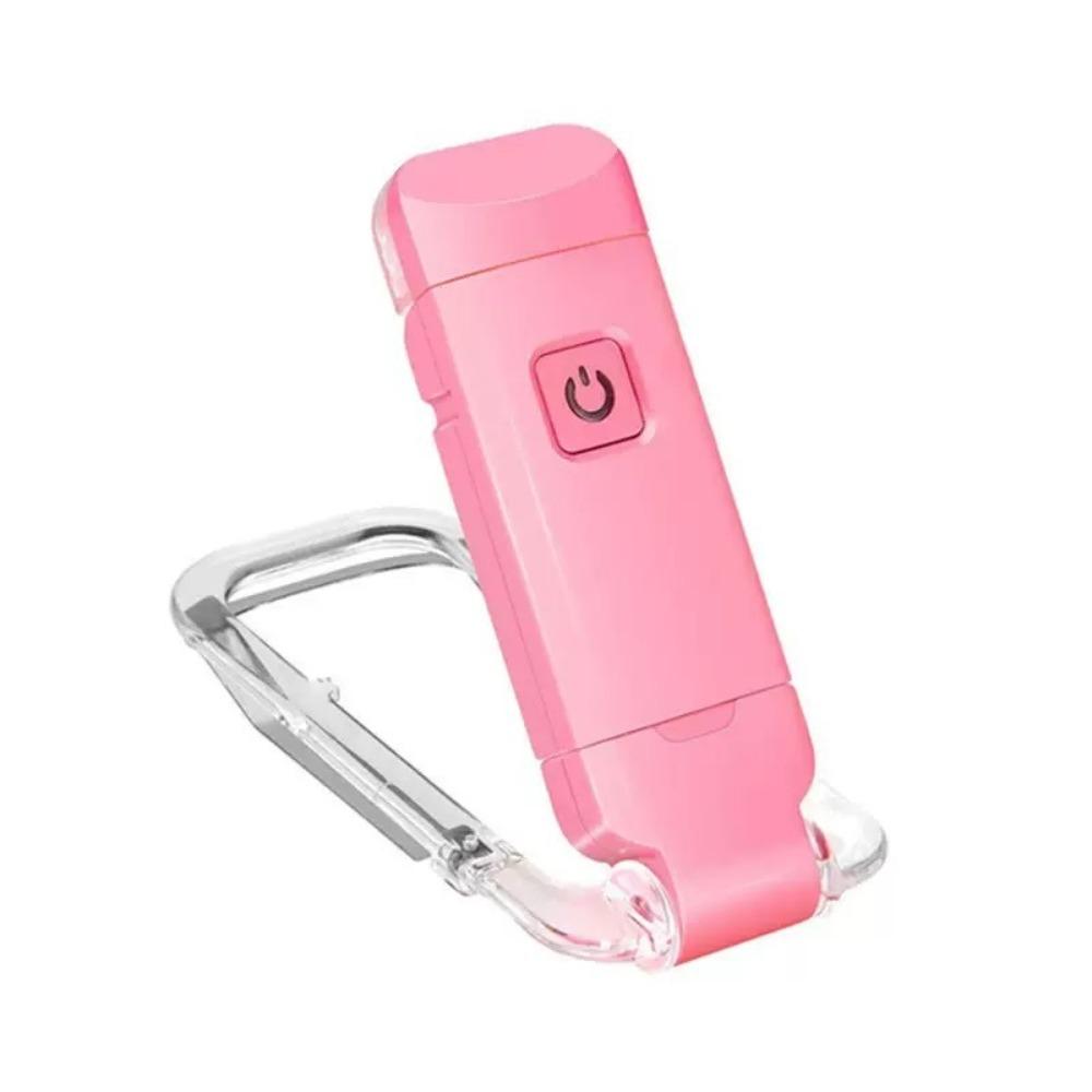 Mini LED Clip on Book Light Rechargeable Eye Protection Reading Light Rotate 3 Color Light Clip Desk Light Night Light