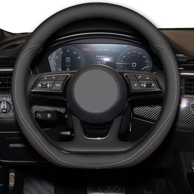 Auto Car Steering Wheel Cover Wrap for BYD E Series E5 E2 E6 Taxi 450 Electric E1 S2 Wear-resistant Auto Accessories Protector