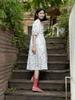 VINCENT NAVY Make Your Ribbon Dress_Ivory