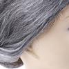 Old Lady Grandma Granny Grey Wig Bun Hair Grand Mother Fancy Dress Costume