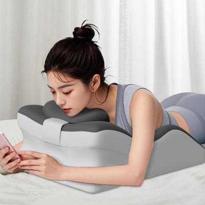 Yousheng Couples Wedge Pillow Memory Foam Leg Wedge Back Cushion Ergonomic Intimacy Support Prone Pillow for Bedroom Living Room Sitting Lying