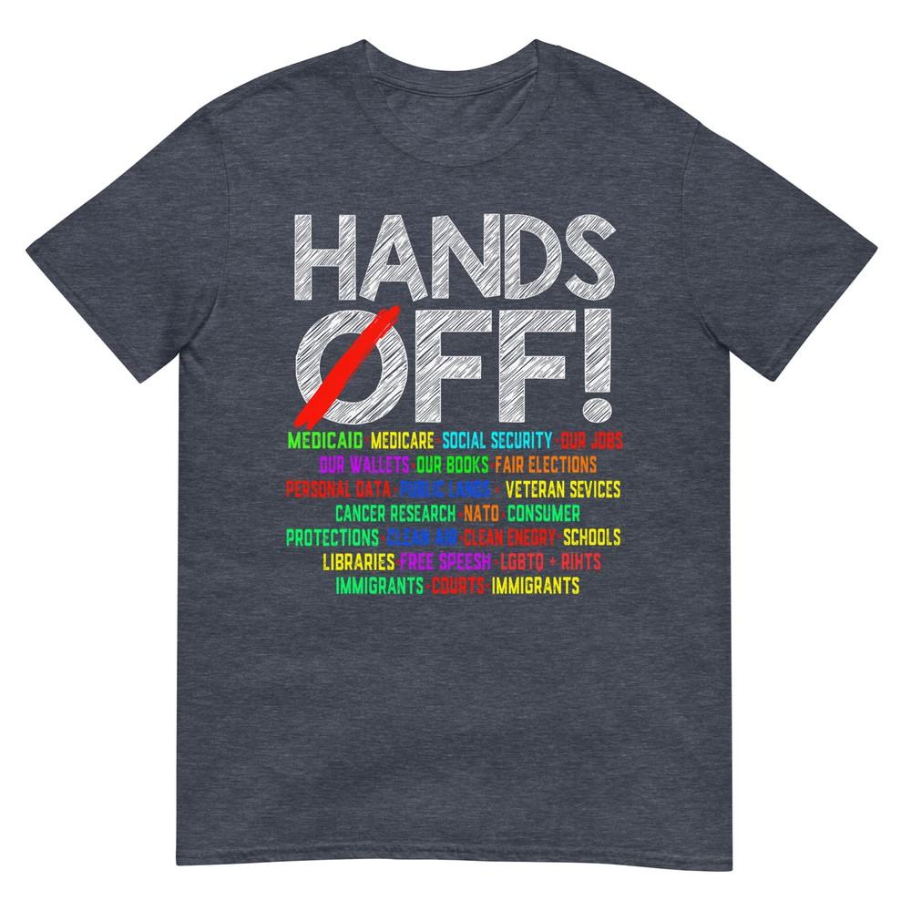Hands Off Protest Social Security And Medicare Protest TShirt