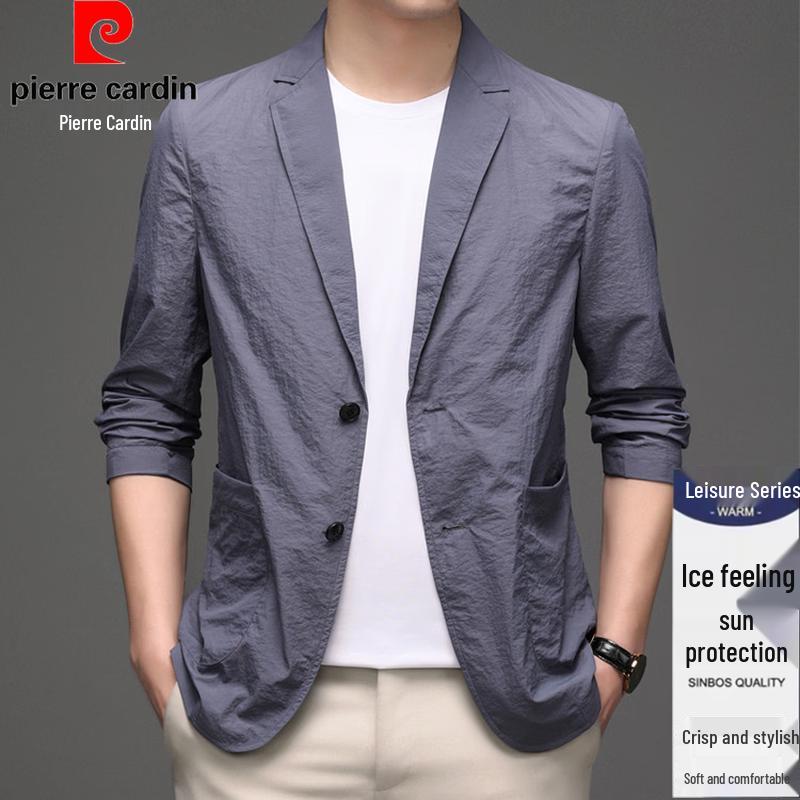 Pierre Cardin Men s Summer Lightweight Casual Suit Jacket M