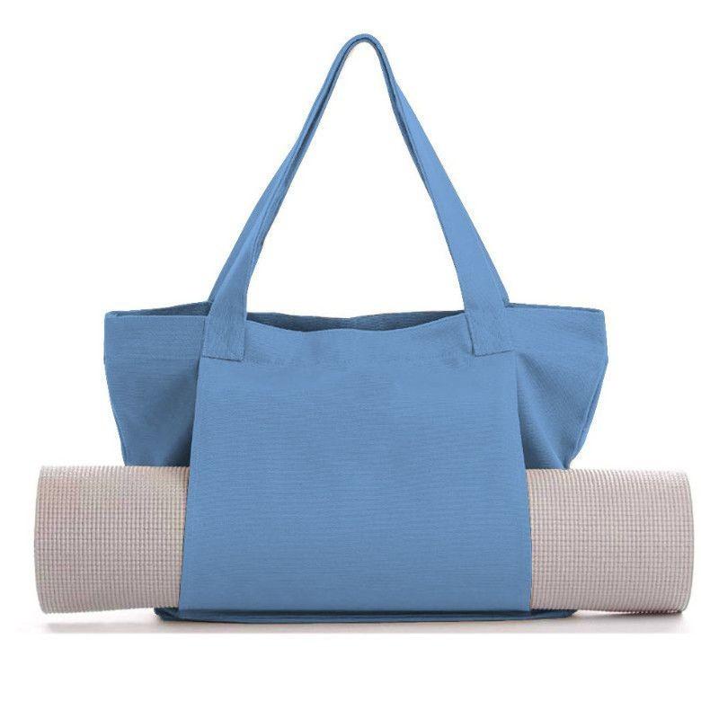 Yoga-specific canvas storage bag, portable multifunctional yoga bag, canvas tote bag, yoga bag