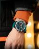 SANDA 3D Multifunction Sports Watch – 3 Time Zones, Waterproof, Student Wristwatch