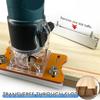 Professional Woodworking Grooving Board With Precise Positioning Systems And Clear Protective Cover For Accurate Cut